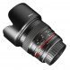 Walimex Pro 50mm f/1,4 CSC Porträt Objektiv für Canon EOS M inkl. Sonnenblende/Filterdurchmesser 77 mm schwarz-04