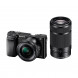 Sony Alpha 6000 Systemkamera (24 Megapixel, 7,6 cm (3") LCD-Display, Exmor APS-C Sensor, Full-HD, High Speed Hybrid AF) inkl. SEL-P1650 und SEL-55210 Objektiv schwarz-021