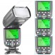 Neewer® Triopo TR-988 E-TTL / i-TTL-Speedlites Kamera Slave Blitz Kit für * BEIDE* Canon and Nikon Digitale Spiegelreflexkameras * High Speed Sync * Rebel XT SL1 Xti T1i T2i T3i T4i T5i XS EOS 5D Mark II 2 III 3 1Ds 6D 7D 60D 50D 40D 30D 300D 100D 350D 400D-08