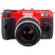 Pentax Q10 Systemkamera (12 Megapixel CMOS Sensor, 7,6 cm (3 Zoll) Display, Full HD, HDMI) inkl. 5-15 und 15-45mm Objektiv Kit rot-09