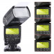 Neewer® MK600 E-TLL / E-TTL II * High Speed Sync * 1 / 8000s HSS LCD Display Speedlite-Master Set für Canon wie EOS 5D Mark III, 5D Mark II, 1Ds Mark 6D 5D , 7D, 60D, 50D, 40D, 30D, 300D, 100D, 350D, 400D, 450D, 500D, 550D, 600D, 650D, 700D, 1000D, 1100D-09