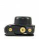 MegaGear Leder Kameratasche für Panasonic Lumix DMC-GF7 mit 12-32mm Kompakte Systemkamera (Schwarz)-04