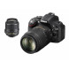 Nikon D5200 SLR-Digitalkamera (24,1 Megapixel, 7,6 cm (3 Zoll) TFT-Display, Full HD, HDMI) Double-Zoom-Kit inkl. AF-S DX 18-55 mm VR und 55-300 mm Objektiv schwarz-04