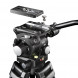 Mantona Dolomit 3300 Videostativ 192 cm (inkl. Fluid-Neiger, Counter Balance System, Wasserwaage, Mittelspinne, Schnellwechselplatte) für DSLR und Videokamera-05