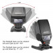 Neewer® MK320 TTL LCD Display Blitz Speedlite für Fujifilm X100s X100r X30 X-Pro1 X-A1-A2 X X X-E1-E2 X-M1 X-T1 S1 SL1000-08