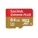 SanDisk Extreme Plus microSDXC 64GB UHS-I Class 10 U3 Speicherkarte bis zu 80MB/s lesen-03