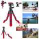 Xtech® Ideal 21 Piece Accessory Kit for GoPro HERO4 Hero 4 Digital Camera Includes Head Strap Mount, 16GB High Speed Memory Card + High Capacity AHDBT-401 Battery + Quick Dual Charger + 12" inch Highly Flexible Tripod + Custom Large size Case, Hand Held M-08