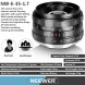 Neewer® NW-E-35-1,7 35mm f / 1.7 Manueller Fokus Prime Fest Objektiv für Sony E-Mount Digitalkameras, wie Sony NEX3, 3N, 5, 5T, 5R, 6, 7, A5000, A5100, A6000, A6100 und A6300-07