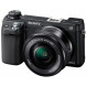 Sony NEX-6YB Kompakte Systemkamera (16,1 Megapixel, 7,6 cm (3 Zoll) TFT-Display, Full HD, HDMI, WiFi) Kit inkl. SEL-P1650 und SEL-55210 Objektiv schwarz-07