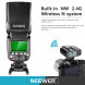 Neewer® 2.4G Funk 1/8000 HSS TTL Master / Slave-Blitz Speedlite Set für Sony-Kamera mit neuen Mi-Schuh, enthält (1) NW880S Blitz + (1) N1T-S Auslöser + (1) Hart and Weich Blitz-Diffusor + 35 Stück Farbfilter-08