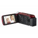 Canon Legria HF R46 Full-HD Camcorder (3,2 Megapixel, 32-fach opt. Zoom, 7,5 cm (3 Zoll) Touchscreen, 8GB Flash Speicher, bildstabilisiert, USB) rot-06