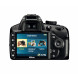 Nikon D3200 SLR-Digitalkamera (24 Megapixel, 7,4 cm (2,9 Zoll) Display, Live View, Full-HD) nur Gehäuse schwarz-04