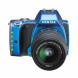 Pentax K-S1 SLR-Digitalkamera (20 Megapixel, 7,6 cm (3 Zoll) TFT Farb-LCD-Display, ultrakompaktes Gehäuse, Anti-Moiré-Funktion, Full-HD-Video, Wi-Fi, HDMI) Kit inkl. DAL 18-55 mm Objektiv blau-010