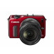 Canon EOS M Systemkamera (18 Megapixell, 7,7 cm (3 Zoll) Display, Full-HD, Touch-Display) Kit inkl. EF-M 18-55mm 1:2,0 STM Objektiv und Speedlite 90EX rot-07