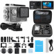 Vikeepro Action Cam 2,0 Zoll Full HD 1080p 30fps action kamera mit 170 Grad Ultra-Weitwinkel Objektiv, WiFi Handgelenk 2.4G, 2 Batterien und Free Zubehör Kit (Schwarz)-07