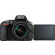 Nikon D5500 SLR-Digitalkamera Kit DX AF-P 18-55 VR schwarz-04