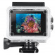 icefox ® Action-Kamera 4k, wasserdicht bis 30 Meter Unterwasser, WIFI Fernbedienung Kamera mit Sony-Objektiv, Loop-Aufnahme, 1080p Full HD, 170° Weitwinkel, HDMI Mikro-USB-TV-Ausgang, RSC Anti-Shake, 2,0" HD LCD-Display (Schwarz)-07