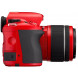 Pentax K 50 SLR-Digitalkamera (16 Megapixel, APS-C CMOS Sensor, 1080p, Full HD, 7,6 cm (3 Zoll) Display, Bildstabilisator) rot inkl. Objektiv DA L 18-55 mm WR-07