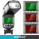 Neewer® NW860II S 2.4G Funk 1/8000 HSS TTL Master Slave Blitz Speedlite für Sony-Kamera mit neuen Mi Hot Shoe und 2000mAh aufladbar, Li-Ionen-Akku So wie A77II A7RII A7R A58 A99 ILCE6000L-08