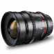 Walimex Pro Video Objektiv Basis Set VDSLR für Nikon F Mount (inkl. Objektiv 24mm, 50mm, 85mm und Schutz koffer) schwarz-05