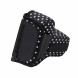Flexible Neopren DSLR / SLR Kameratasche von USA Gear für Canon EOS 700D , Nikon D3300 , Sony Alpha A7 und mehr digitale SLR-Kameras , Flexsleeve , schwarz weiß gepunktet-08