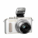 Olympus PEN E-PL8 Kompakte Systemkamera (16 Megapixel, elektrischer Zoom, Full HD, 7,6 cm (3 Zoll) Display, Wifi) inkl. 14-42 mm Pancake Objektiv weiß/silber-012