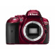 Nikon D5300 SLR-Digitalkamera (24,2 Megapixel, 8,1 cm (3,2 Zoll) LCD-Display, Full HD, HDMI, WiFi, GPS, AF-System mit 39 Messfeldern) Kit inkl. AF-S DX 18-55 VR Objektiv rot-05