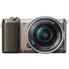Sony Alpha 5100 Systemkamera mit ultraschnellem Hybrid-AF (180° drehbares 7,62 cm (3 Zoll) LC-Display, 24,3 Megapixel, Exmor APS-C Sensor, Full HD Video) inkl. SEL-P1650 braun-015