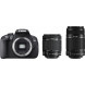 Canon EOS 700D Digital SLR-Kamera (18 Megapixel, 7,6 cm (3 Zoll) Display, Full HD, DIGIC 5) inkl. EF 18-55mm IS STM und EF 55-250mm IS STM Double-Zoom-Kit schwarz-011