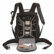 Lowepro Flipside 400 AW SLR-Kamerarucksack (für SLR mit aufgesetztem 300-mm-Objektiv und bis zu 6 zusätzlichen Objektiven) schwarz-09