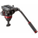 Manfrotto MVH502A Pro Fluid Video Neiger mit 75 mm Halbkugel und 504PL-02