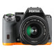 Pentax K-S2 Spiegelreflexkamera (20 Megapixel, 7,6 cm (3 Zoll) LCD-Display, Full-HD-Video, Wi-Fi, GPS, NFC, HDMI, USB 2.0) Kit inkl. 18-50mm WR-Objektiv schwarz/orange-010