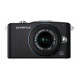Olympus Pen E-PM1 Systemkamera (12 Megapixel, 7,6 cm (3 Zoll) Display, bildstabilisiert) schwarz mit 14-42mm Objektiv schwarz-05