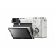 Sony Alpha 6000 Systemkamera (24 Megapixel, 7,6 cm (3") LCD-Display, Exmor APS-C Sensor, Full-HD, High Speed Hybrid AF) inkl. SEL-P1650 Objektiv weiss-024