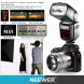 Neewer® NW860II S 2.4G Funk 1/8000 HSS TTL Master Slave Blitz Speedlite für Sony-Kamera mit neuen Mi Hot Shoe und 2000mAh aufladbar, Li-Ionen-Akku So wie A77II A7RII A7R A58 A99 ILCE6000L-08