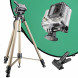 Mantona Green Screen Set für GoPro Kamera inkl. Kamerastativ, Stativadapter und Hintergrund Grün-06