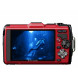 Olympus TG-2 Digitalkamera (12 Megapixel CMOS-Sensor, 4-fach opt. Zoom, 7,6 cm (3 Zoll) OLED-Display, F2,0 Objektiv, GPS, wasserdicht bis 15 m, kälteresistent, staub-, stoß und bruchgeschützt) rot-012