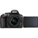 Nikon D5300 SLR-Digitalkamera Kit DX AF-P 18-55 VR schwarz-04
