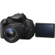 Canon EOS 700D SLR-Digitalkamera (18 Megapixel, 7,6 cm (3 Zoll) Touchscreen, Full HD, Live-View) Kit inkl. EF-S 18-55mm 1:3,5-5,6 IS STM-011