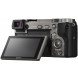 Sony Alpha 6000 Systemkamera (24 Megapixel, 7,6 cm (3") LCD-Display, Exmor APS-C Sensor, Full-HD, High Speed Hybrid AF) inkl. SEL-P1650 Objektiv graphit-grau-018