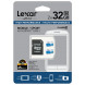 Lexar 32GB 300x microSDHC UHS Model LSDMI32GBSBNA300A2-02