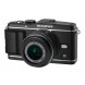 Olympus PEN E-P3 Systemkamera (12 Megapixel, 7,6 cm (3 Zoll) Display, Bildstabilisator, Full-HD Video) schwarz Kit inkl. 14-42mm und 40-150mm Objektiven schwarz-05