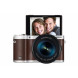 Samsung NX300M kompakte Systemkamera (20,3 Megapixel, 2-fach opt. Zoom, 8,4 cm (3,3 Zoll) Touchscreen) inkl. 18-55 mm OIS i-Function Objektiv braun-011