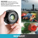 Neewer® NW-E-35-1,7 35mm f / 1.7 Manueller Fokus Prime Fest Objektiv für Sony E-Mount Digitalkameras, wie Sony NEX3, 3N, 5, 5T, 5R, 6, 7, A5000, A5100, A6000, A6100 und A6300-07