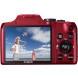 Canon PowerShot SX170 IS Digitalkamera (16 Megapixel, 16-fach opt. Zoom, 7,6 cm (3 Zoll) LCD-Display, bildstabilisiert) rot-08