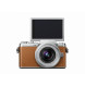 Panasonic DMC-GF7 Lumix Kamera Kit mit H-FS 12-32 mm Objektiv braun/silber-03