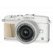 Olympus Pen E-P5 Kamera (16,1 Megapixel, Full HD, 7,6 cm (3 Zoll) Display, WiFi) inkl. 14-42mm Pancake Objektiv und Ledertrageriemen, weiß-05