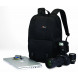 Lowepro Kamerarucksack Fastpack 250 für professionelle DSLR-Kamera, Zubehör und Notebook (bis 15.4") schwarz-03