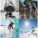 Marine Video Kamera wasserfeste Kamera für Bootssport Wassersport Segeln Skateboard Tauchen Windsurfen ActionCam Dashcam IPX8 Wireless remote über Apple iOs Tablet Android per App bis 32GB Film Foto mit Uhr Fernbedienung WIFI SD HD 1080P Full HD 170 G-09