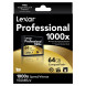 Lexar Professional Thin Box 64GB CompactFlash Speicherkarte 1000x-02